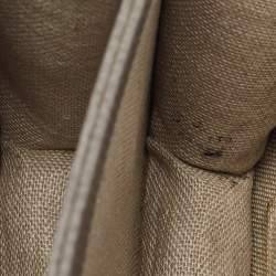 Gucci Grey Leather Small Interlocking G Shoulder Bag