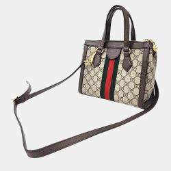 Pre Owned Gucci Ophidia GG Small Shoulder Bag