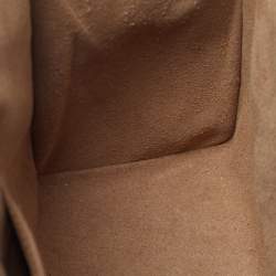 Gucci Beige/Black GG Supreme Canvas and Leather Medium Padlock Shoulder Bag