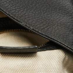 Gucci Black Leather Medium Soho Shoulder Bag