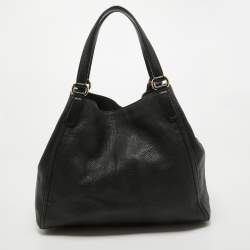 Gucci Black Leather Medium Soho Shoulder Bag