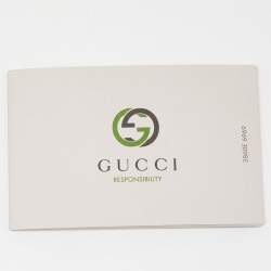 Pre Owned Gucci Brown/Black Leopard Print Calfhair and Leather Lady Buckle Clutch