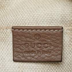 مملوكة مسبقًا حقيبة كروس غوتشي سوهو ديسكو جلد رصاصي ميتاليك صغيرة