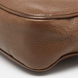 مملوكة مسبقًا حقيبة كروس غوتشي سوهو ديسكو جلد رصاصي ميتاليك صغيرة