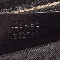 Pre Owned Gucci Tri Color GG Canvas and Leather Horsebit Chain Pochette