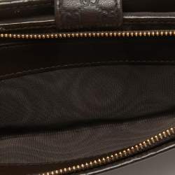 Gucci Choco Brown Guccissima Leather Bree Continental Wallet