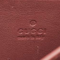 Gucci Blue/Beige GG Blooms Supreme Canvas and Leather Dionysus Wallet On Chain