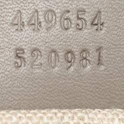 Pre Owned Gucci Grey Microguccissima Leather Mini Dome Bag