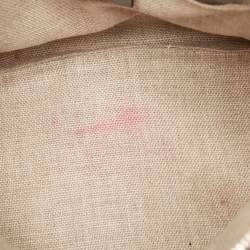 Pre Owned Gucci Grey Microguccissima Leather Mini Dome Bag