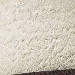 Gucci Beige/Cream GG Canvas and Leather Small Abbey D Ring Hobo 