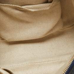 Pre Owned Gucci Dark Blue Patent Leather Small Soho Disco Crossbody Bag