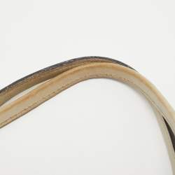 Pre Owned Gucci Beige Guccisima Leather Medium GG Twins Tote