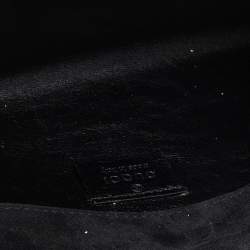 مملوكة مسبقًا حقيبة كلتش غوتشي برودواي جلد مايكروغوتشيسيما لامع صغيرة