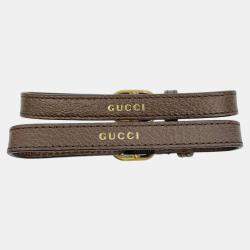 Gucci Beige Jumbo GG Canvas Small Diana Tote Bag