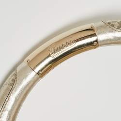 Pre Owned Gucci Gold Guccissima Leather Large Babouska Indy Hobo