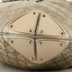 Pre Owned Gucci Gold Guccissima Leather Large Babouska Indy Hobo