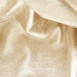 Pre Owned Gucci Gold Guccissima Leather Large Babouska Indy Hobo