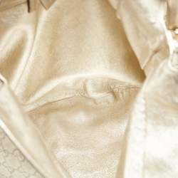 Pre Owned Gucci Gold Guccissima Leather Large Babouska Indy Hobo