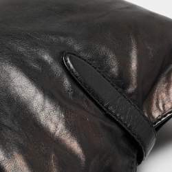 Pre Owned Gucci Black Leather Medium New Jackie Hobo