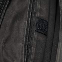 Pre Owned Gucci Black GG Nylon and Leather Princy Boston Bag