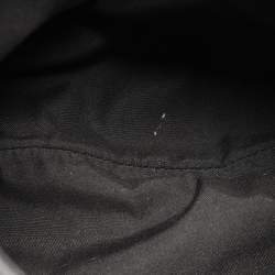 مملوكة مسبقًا Gucci Black GG Canvas and Leather Medium Babouska Indy Hobo