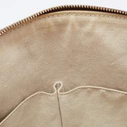 Pre Owned Gucci Brown/Beige GG Supreme Canvas and Leather Nice Dome Satchel