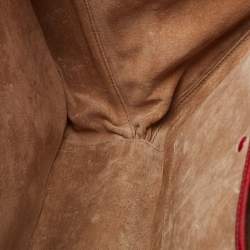 Gucci Red Leather Briefcase Bag