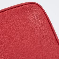 Gucci Red Leather Briefcase Bag
