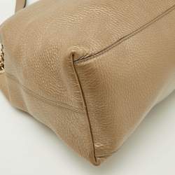 Gucci Gold Leather Medium Soho Chain Shoulder Bag