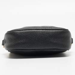 Gucci Black Leather Mini Soho Disco Shoulder Bag