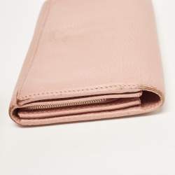 Gucci  Old Rose Leather Swing Continental Wallet