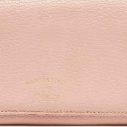 Gucci  Old Rose Leather Swing Continental Wallet