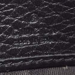 Gucci Black Leather GG Marmont Continental Wallet