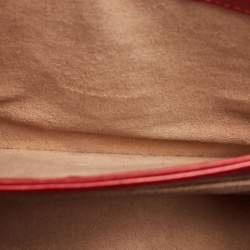 Pre Owned Gucci Multicolor Leather Small Queen Margaret Top Handle Bag