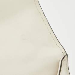 Gucci Off White Leather Small Web Sylvie Shoulder Bag