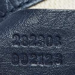 مملوكة مسبقًا Gucci Blue Leather Large Soho Shopper Tote