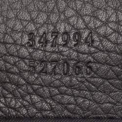 Pre Owned Gucci Black Leather Mini Soho Disco Shoulder Bag