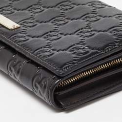 مملوكة مسبقًا محفظة بسلسلة غوتشي جلد مايكروغوتشيسيما سينامون وردية