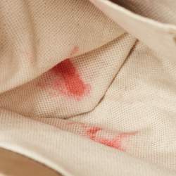 Pre Owned Gucci Pale Gold Guccissima Leather Small Emily Chain Shoulder Bag