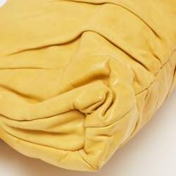 Gucci Yellow Leather Hysteria Clutch