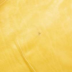 Gucci Yellow Leather Hysteria Clutch
