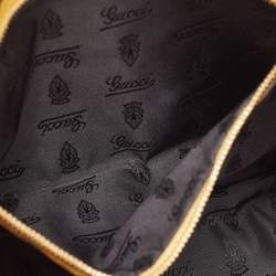 Gucci Yellow Leather Hysteria Clutch