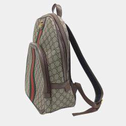 Pre Owned Gucci Ophidia GG Supreme Backpack Medium (547967)