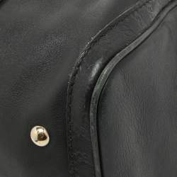 Pre Owned Gucci Black Guccissima Leather Medium Joy Boston Bag