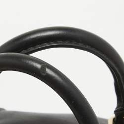 Pre Owned Gucci Black Guccissima Leather Medium Joy Boston Bag