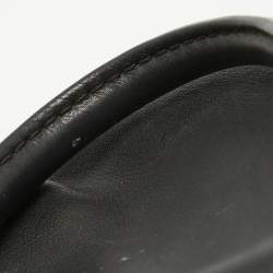 Pre Owned Gucci Black Guccissima Leather Medium Joy Boston Bag