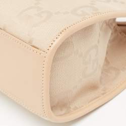 Pre Owned Gucci Beige GG Canvas Jackie Tote