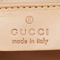 Pre Owned Gucci Beige GG Canvas Jackie Tote