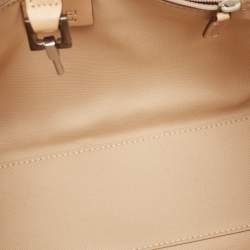 Pre Owned Gucci Beige GG Canvas Jackie Tote