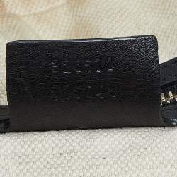 Pre Owned Gucci Black Guccissima Leather Miss GG Original Hobo